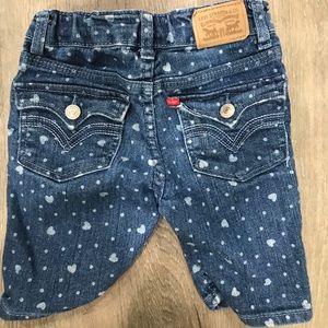 Girls Levi Bermuda Shorts